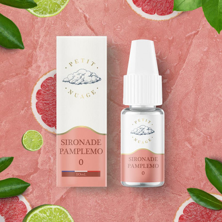 [624-1027] Sironade pamplemousse 10ml – PETIT NUAGE (0mg/ml)