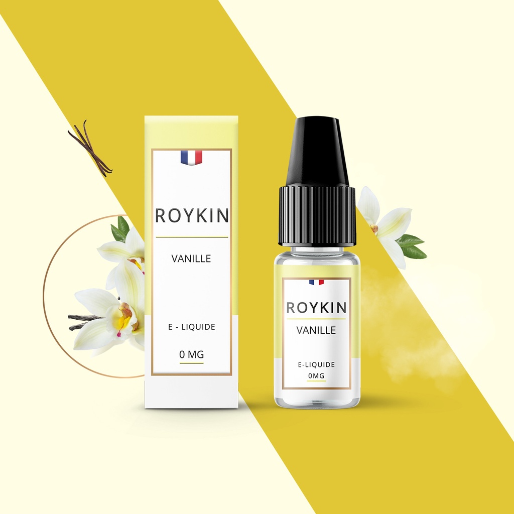 [953-1714] VANILLE 10ml - ROYKIN (0mg/ml)