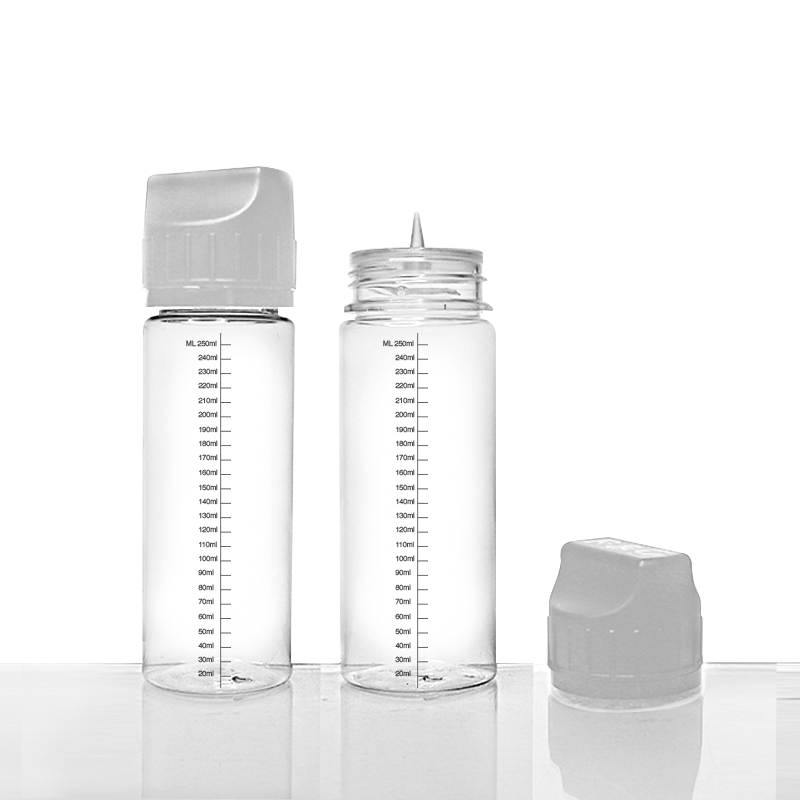 Flacon vide 250ml AVEC graduation - équiv CHUBBY