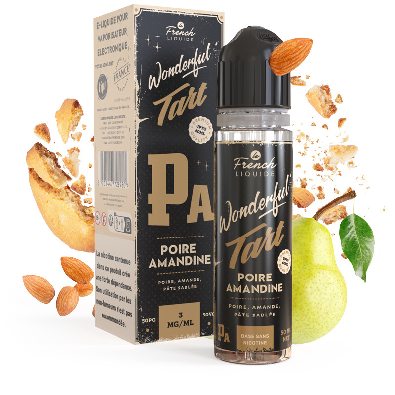 Tarte poire amandine 50ml - Wonderful Tart
