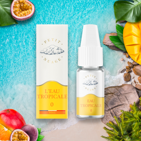 [1296-2550] L'eau tropicale 10ml – PETIT NUAGE (0mg/ml)