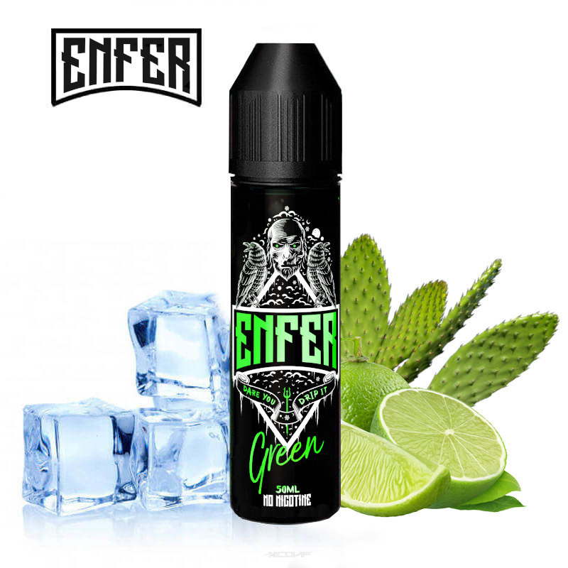 E liquide Green Enfer 50 ml - Vape 47