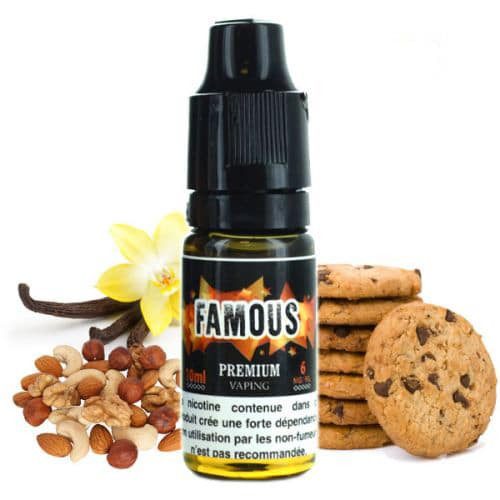 [000199-90] FAMOUS 10ml - ELIQUID FRANCE (0mg/ml)