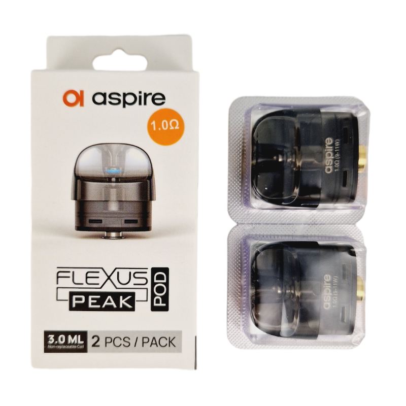 [1432-2935] Cartouche Flexus Peak 3ml 0.6 ou 1.0 Ohm (x2) - Aspire (0.6 Ohm)