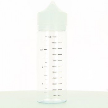 Flacon vide 120ml AVEC graduation - équiv CHUBBY
