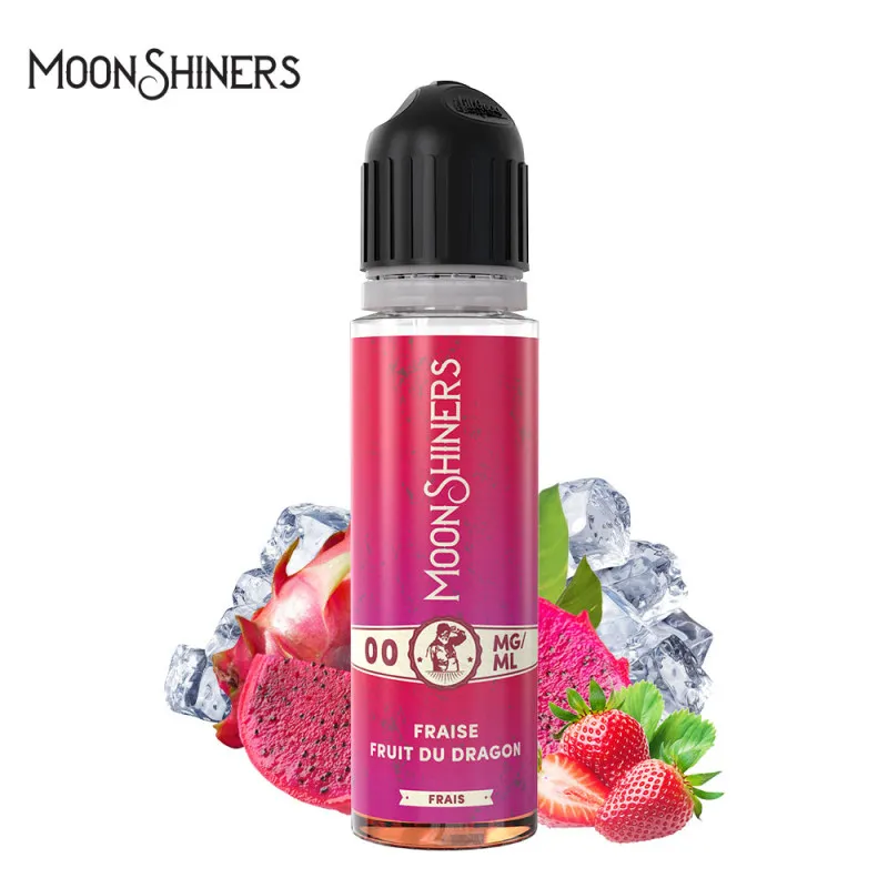 Fraise Fruit du dragon Frais 50ml - Moonshiners