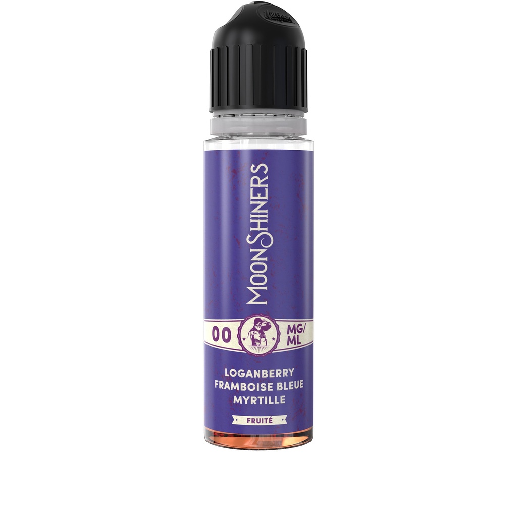 Loganberry Framboise bleue Myrtille 50ml - Moonshiners