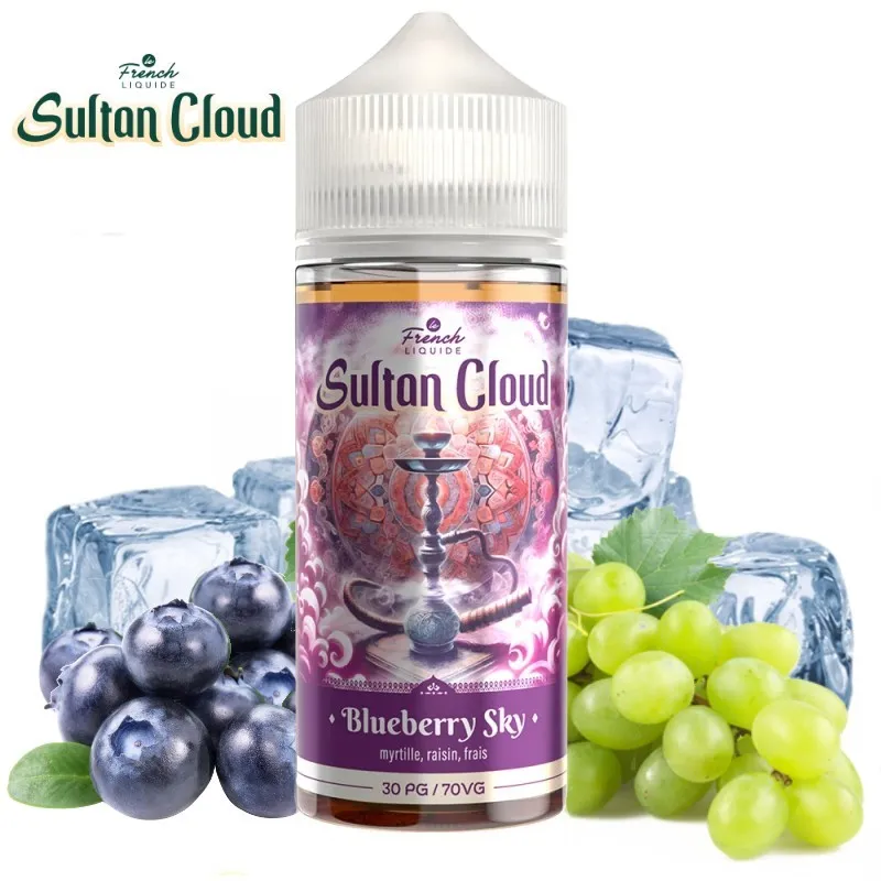 Blueberry Sky 100ml - Sultan Cloud