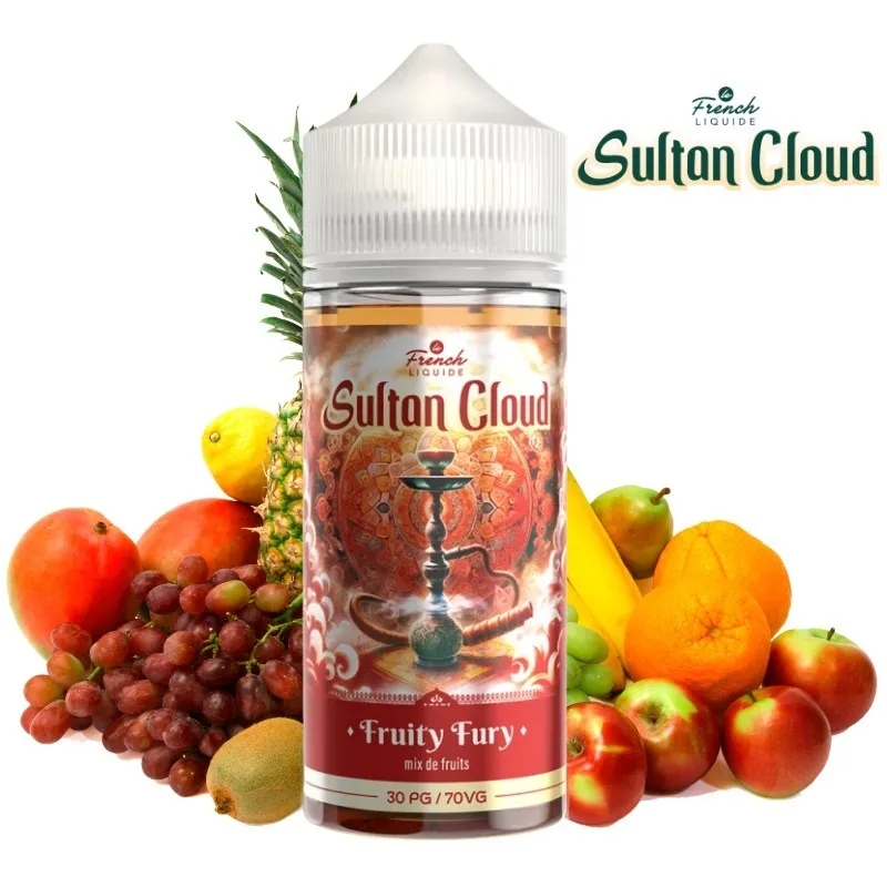 Fruity Fury 100ml - Sultan Cloud