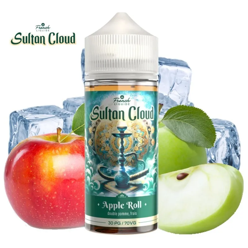 Apple Roll 100ml - Sultan Cloud
