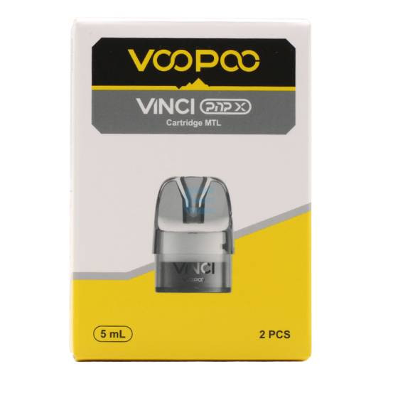 [004734] Cartouches Vinci PnPX 5ml par 2 MTL - Voopoo