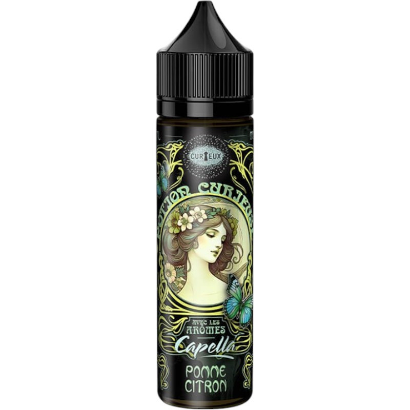 [1874-3935] E-liquide Pomme Citron 50ml - Les potions curieuses - Curieux