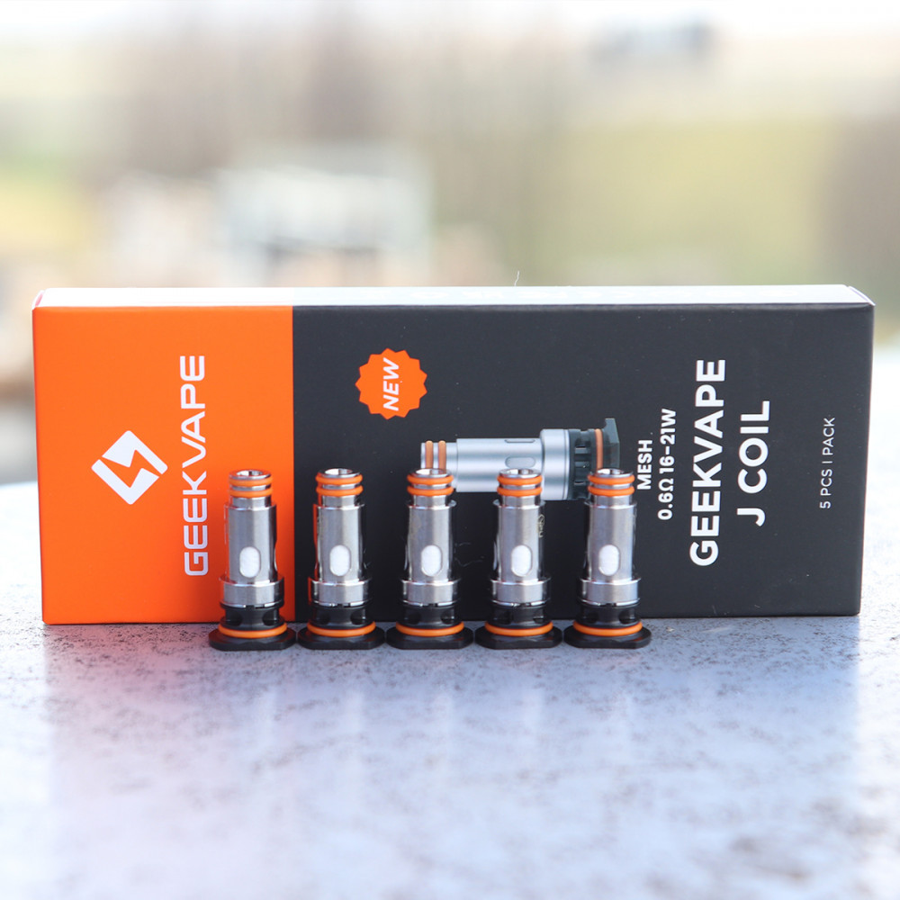 [1886-3963] Résistances Serie J (x5) - Geekvape (0.6 Ohm)