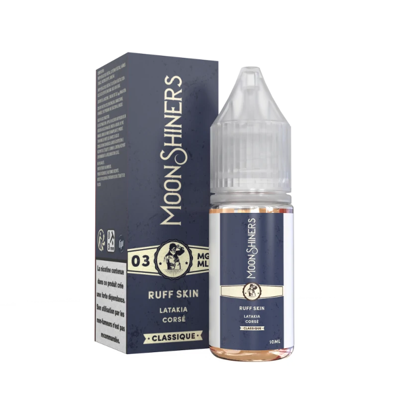 [003771-7280] Ruff Skin 10ml - Moonshiners (3mg/ml)