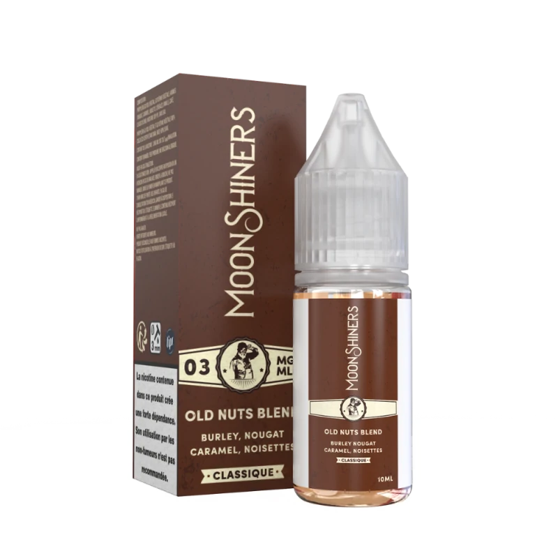 [2004-4234] Old Nuts Blend 10ml - Moonshiners (3mg/ml)