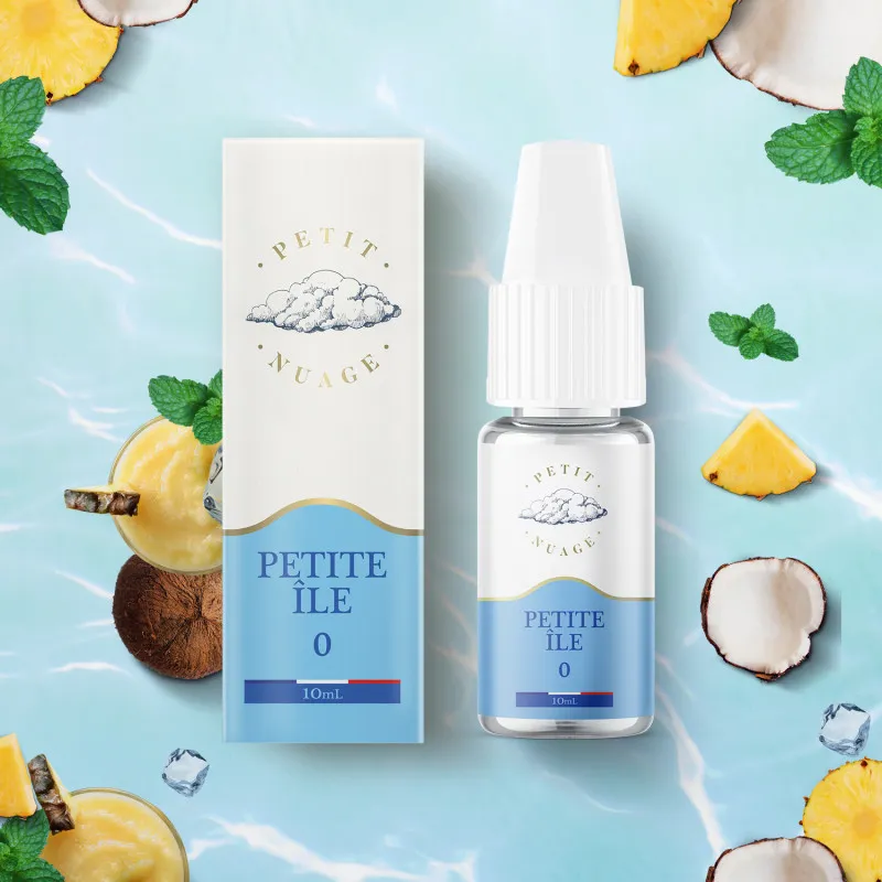 [2042-4385] Petite île 10ml – PETIT NUAGE (0mg/ml)