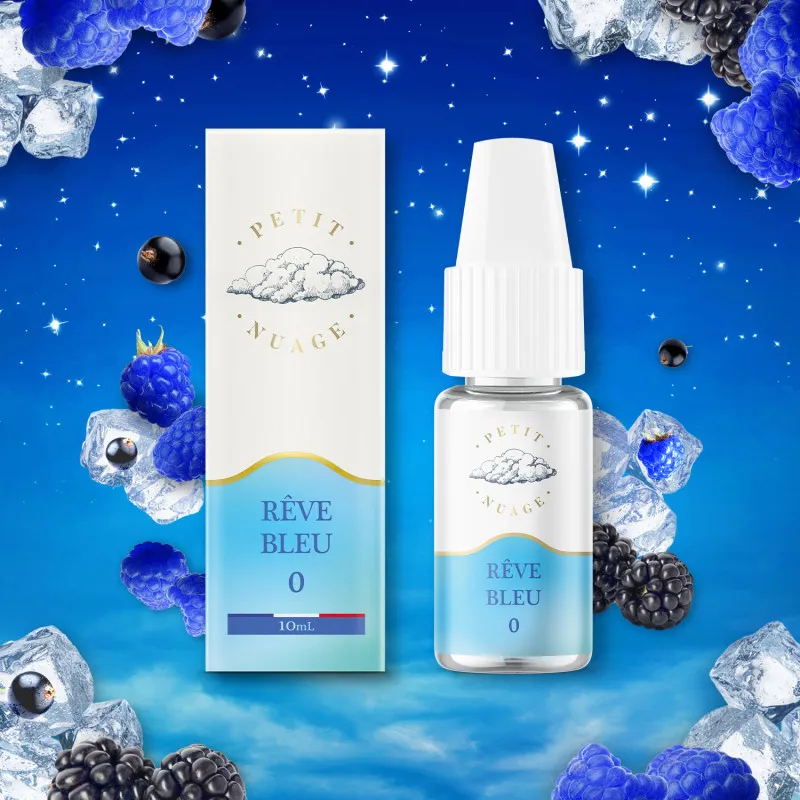 [2044-4392] Rêve Bleu 10ml - Petit Nuage (0mg/ml)