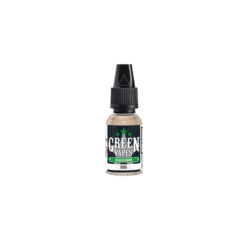 [2051-4410] Classic 555 10ml - Green Vapes (0mg/ml)