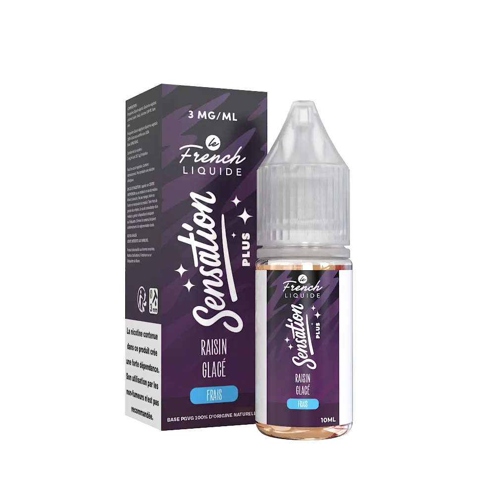 [2081-4454] Raisin Glacé 10ml - SENSATION (3mg/ml)