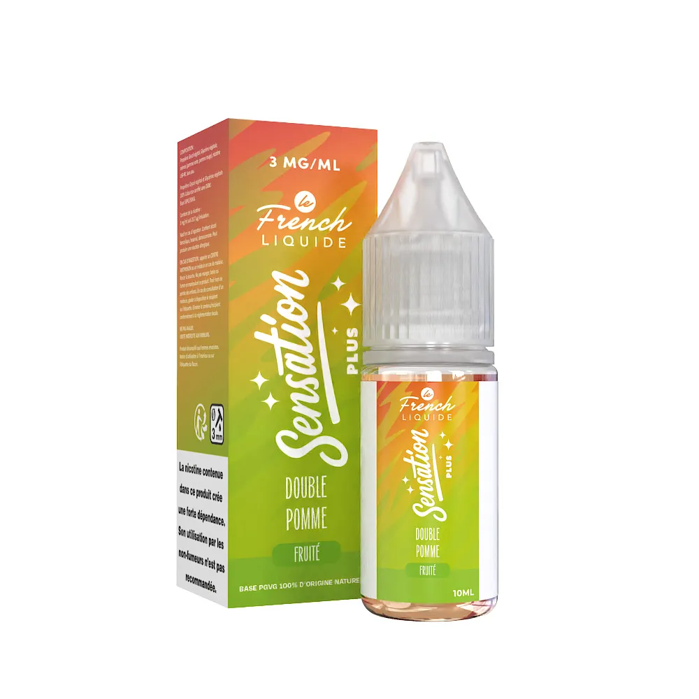 [2086-4469] Double Pomme 10ml - SENSATION (3mg/ml)