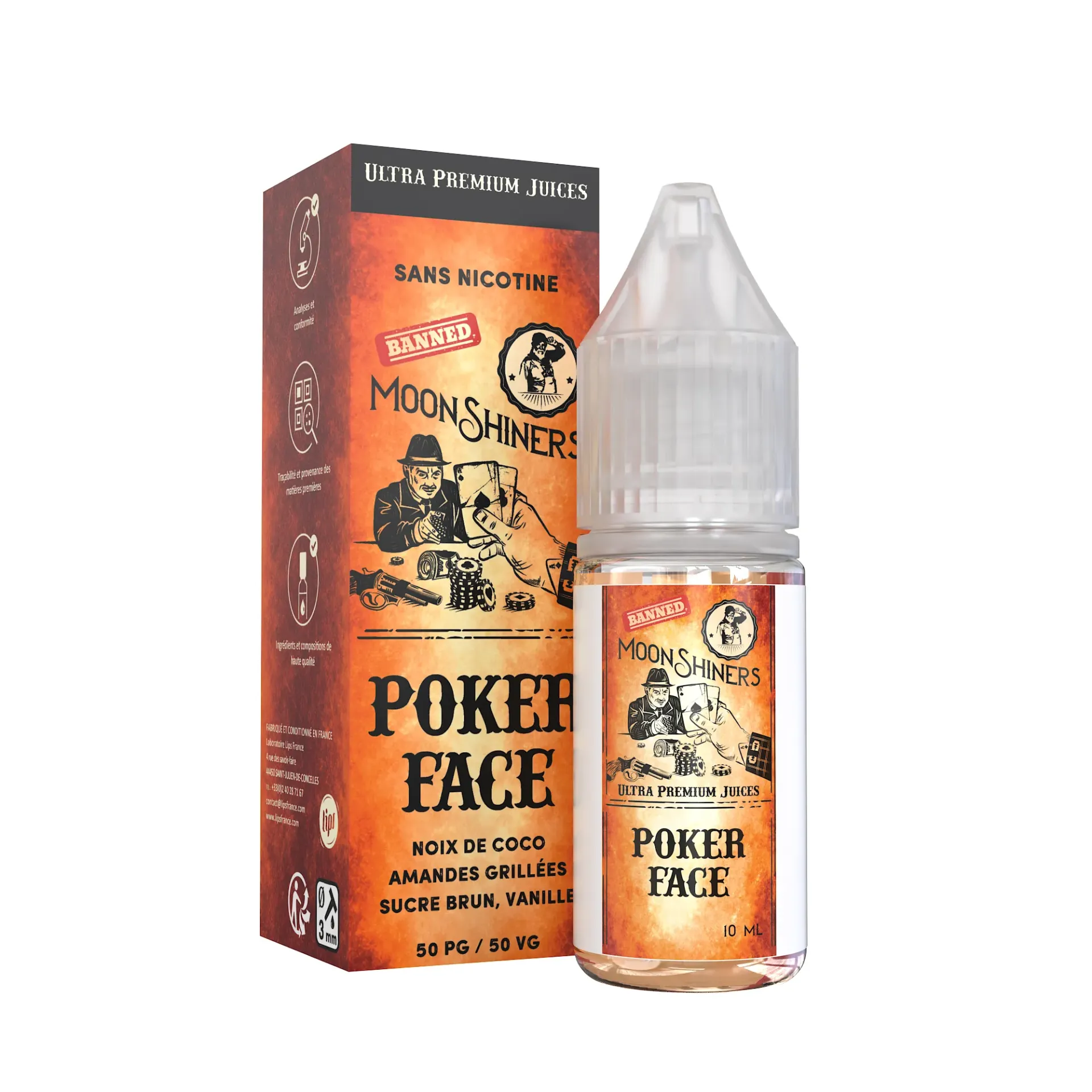 Poker Face 10ml - Moonshiners