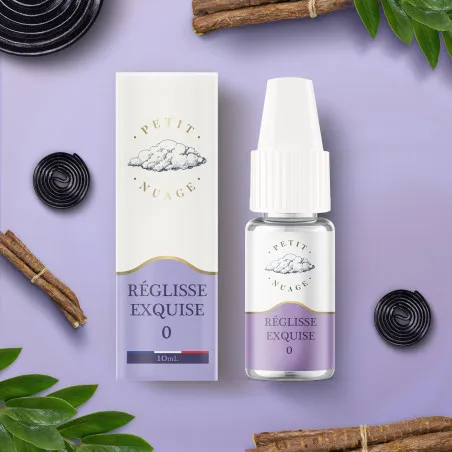 [2132-4537] Réglisse Exquise 10 ml - Petit Nuage (0mg/ml)