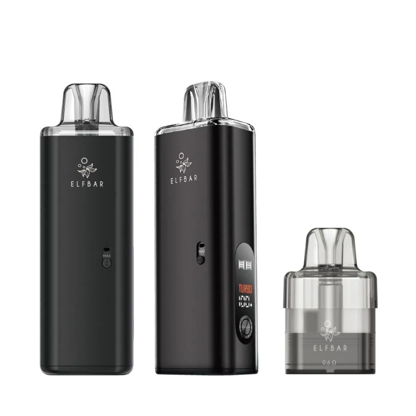 Kit ElfX Mega 2800mAh - Elfbar (Noir)