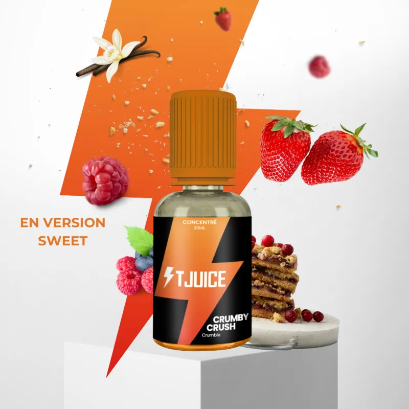[2188-4740] Concentré Crumby Crush 30ml - TJuice