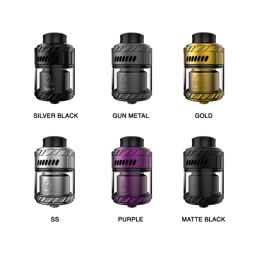 Atomiseur Blaze Max RTA - Thunder Cloud X Mike Vapes (Noir)