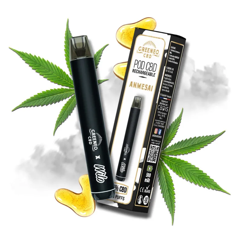 Pod CBD Rechargeable Amnesia - Greeneo