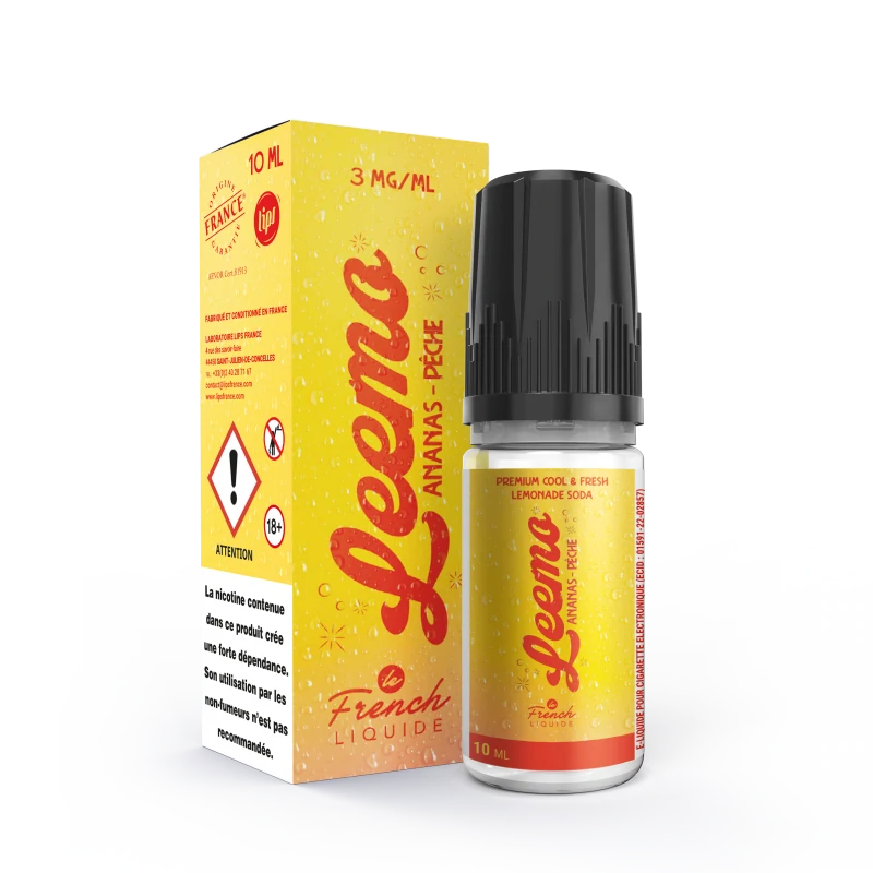 Ananas Peche 10ml - LEEMO (3mg/ml)