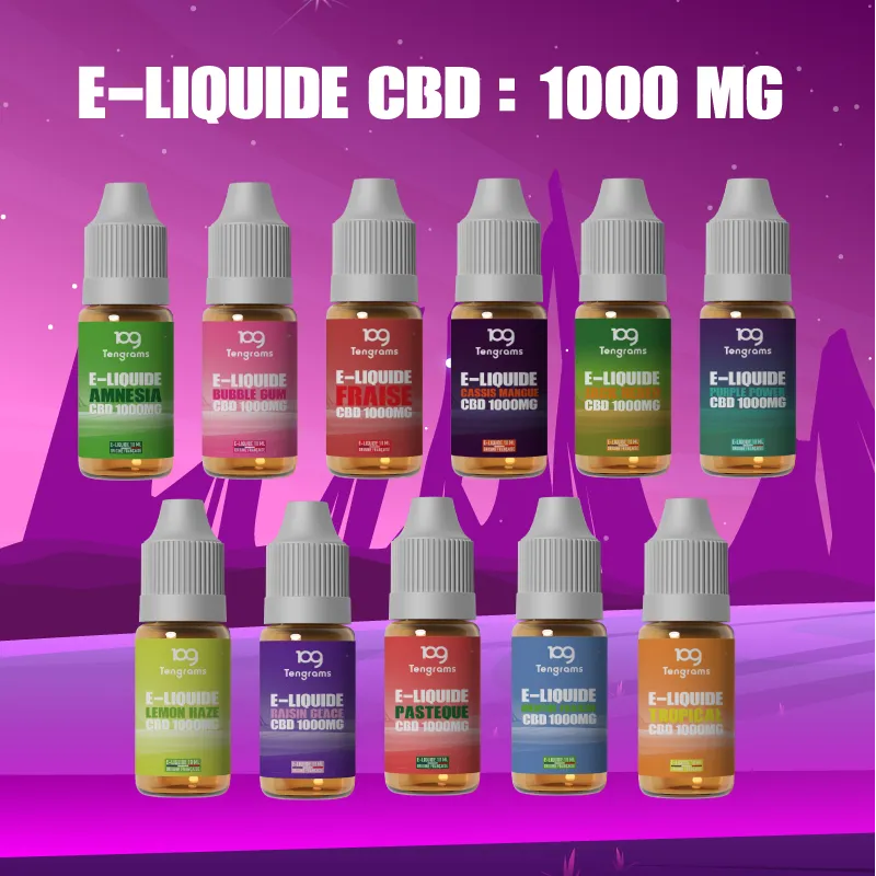E-liquide CBD 2000mg 10ml - Tengrams