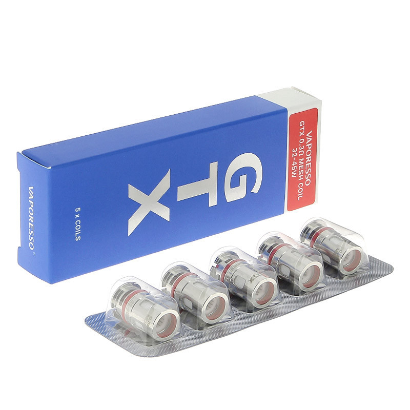 Résistances GTX Coils (x5) - Vaporesso (1.2 Ohm)