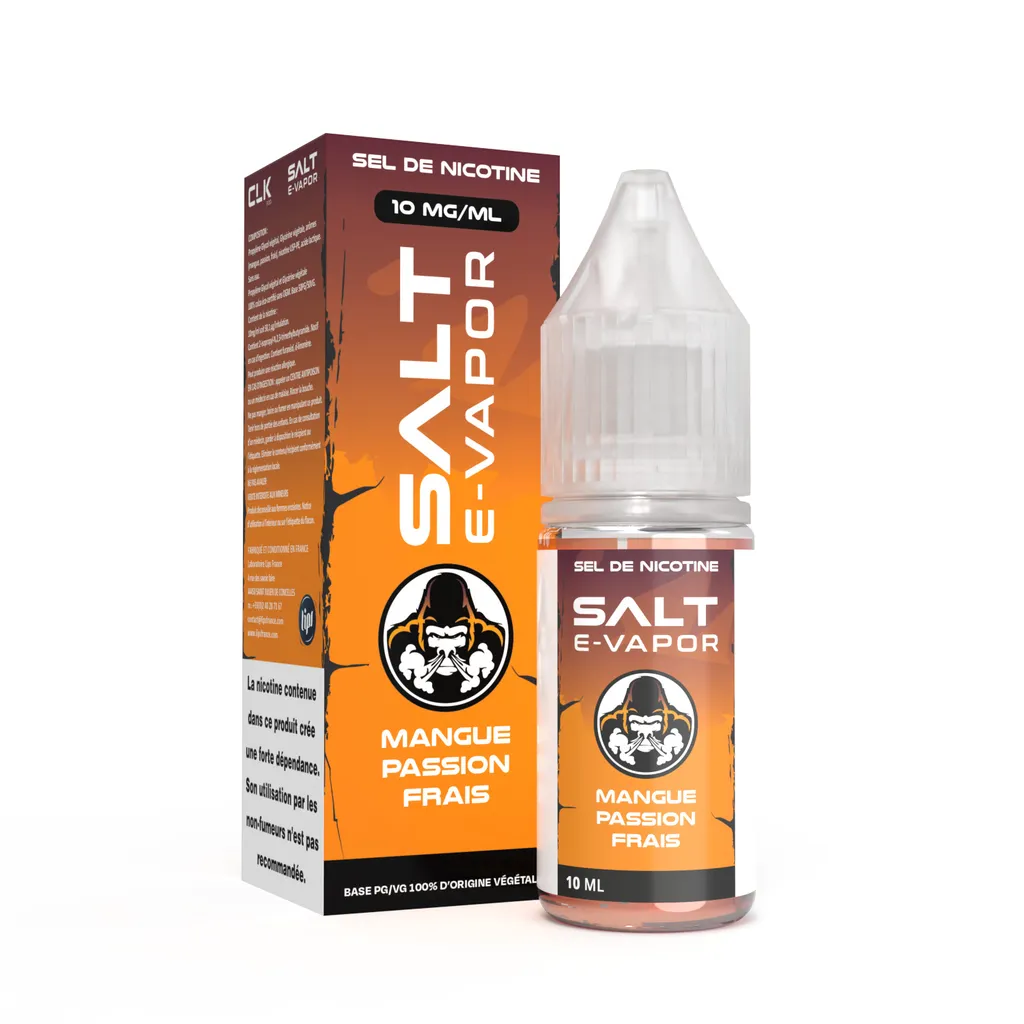 Mangue Passion Frais 10ml - Salt Sensation (10mg/ml)