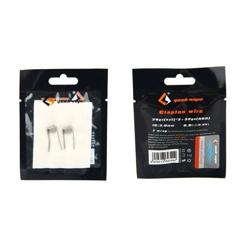 GeekVape Pré-construit Fil Clapton