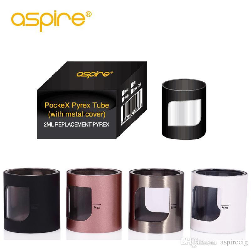 [001506-2247] PYREX TUBE METAL POCKEX 2ML ASPIRE (Gris)